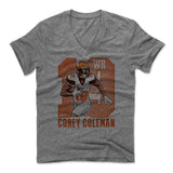 Mens Men's V-Neck Heather Gray
