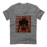 Mens Men's V-Neck Heather Gray
