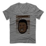Mens Men's V-Neck Heather Gray