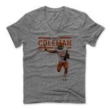 Mens Men's V-Neck Heather Gray