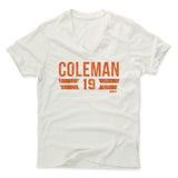 Mens Men's V-Neck Ivory