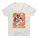 Mens Men's V-Neck Ivory