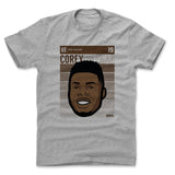 Mens Cotton T-Shirt Heather Gray