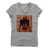 Womens Women's V-Neck Athletic Gray