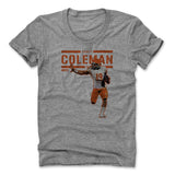 Womens Women's Scoop Neck Athletic Gray