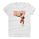 Womens Women's Scoop Neck White