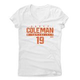 Womens Women's V-Neck White