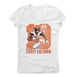 Womens Women's V-Neck White